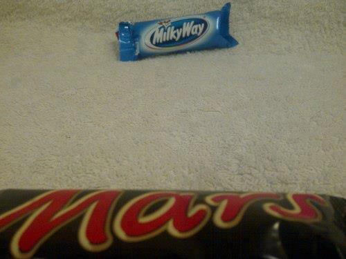The Milky Way from Mars