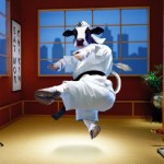 Ninja cow